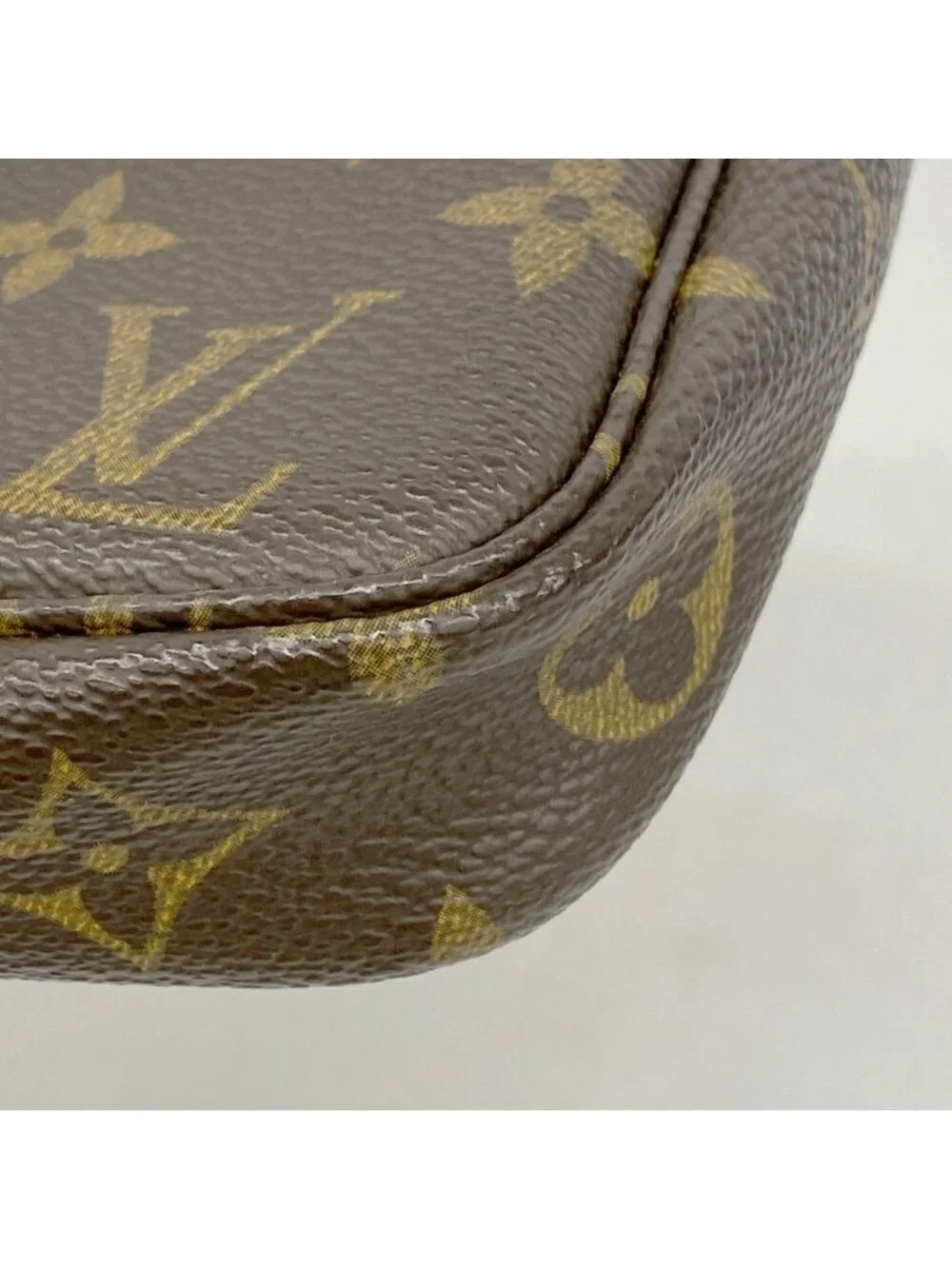 Louis Vuitton Pouch Monogram Pochette Soirle Brown